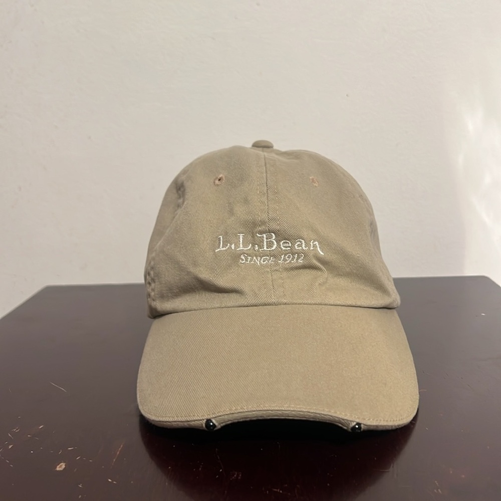Ll Bean Pathfinder Lighted Baseball Strapback Hat… - image 3